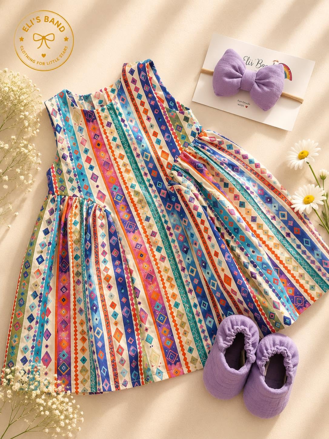Rainbow Ruffle Top